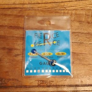 Fierce Pierce body piercing double ball body jewelry